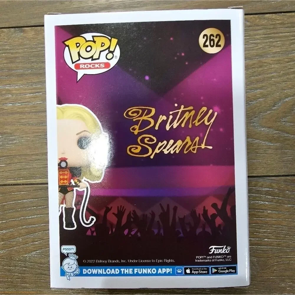Funko Pop Rocks Britney Spears Vinyl Figure